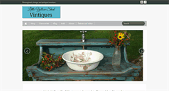 Desktop Screenshot of littleyellowshedvintiques.com